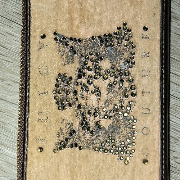 Juicy Couture Scottie bling daydreamer Princess Wallet Rare - Picture 9 of 10